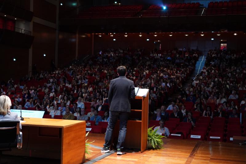 View of the auditorium during the ENCALS Meeting 2025 at the Centro Congressi Lingotto in Turin