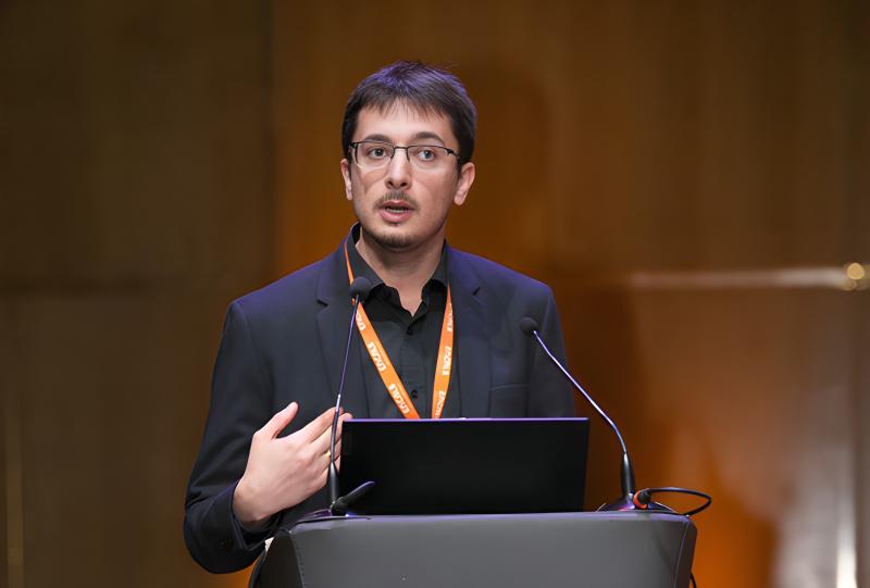 Alejandro Caravaca Puchades presenting at the ENCALS Meeting 2026